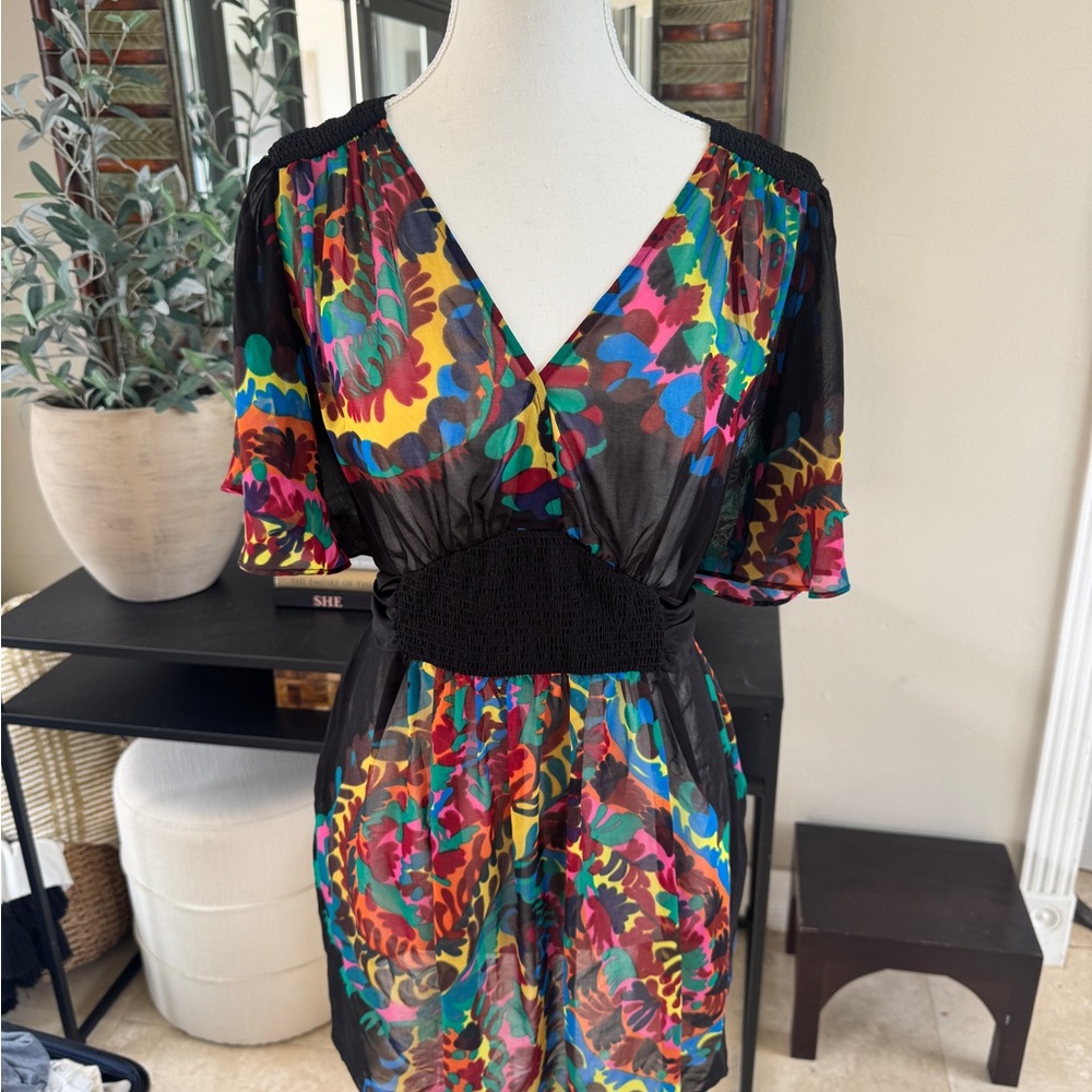 Zara Boho Floral Tunic
